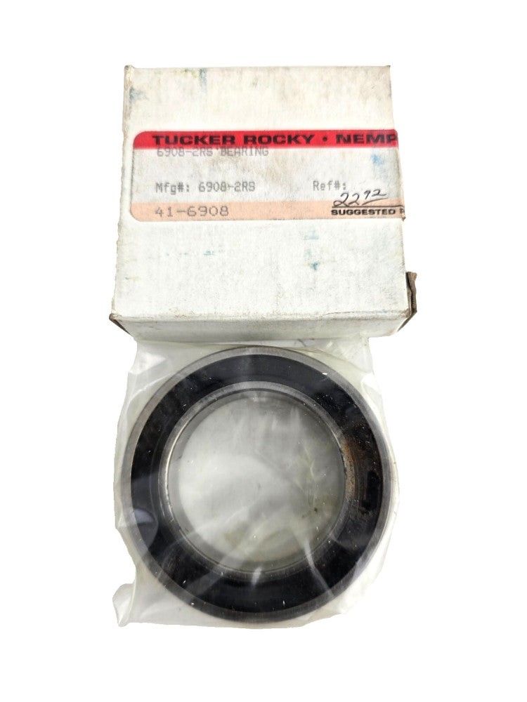 2pcs WTW Japan 6908-2RS Ball Bearing Rubber Sealed 40x62x12mm 6908 R2S