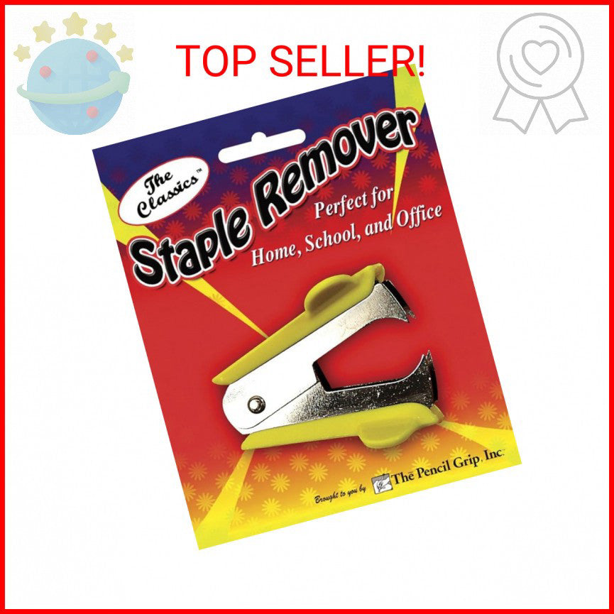 Pencil Grip The Classics Staple Remover Claw Style, Assorted Colors (TPG-136)