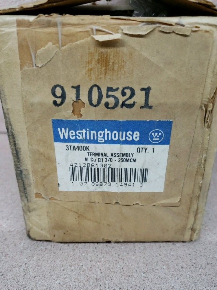 New Old Stock 3TA400K Westinghouse Terminal Assembly
