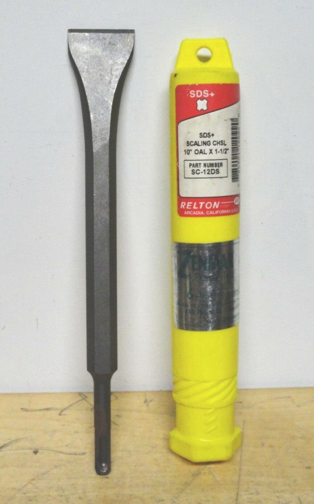 RELTON SDS+ Scaling Chisel 10" OAL X 1-1/2" PN SC-12DS ( NEW IN CONTAINER )