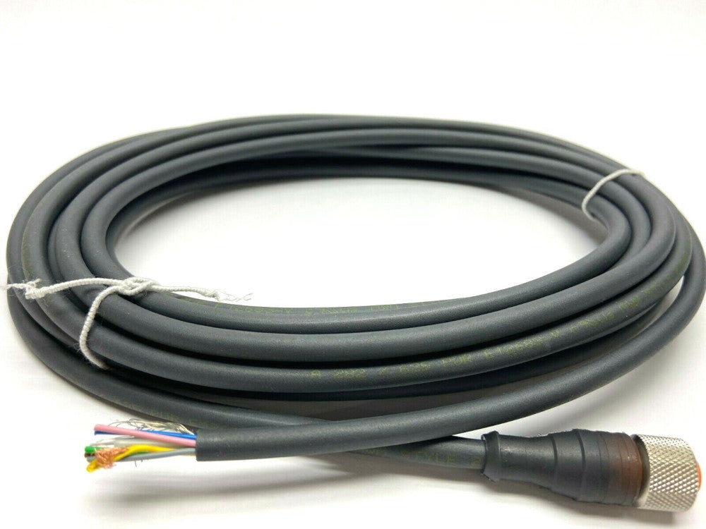 Lumberg RKT 8-282/5M 5 Meter M12 Singled Ended Cordset