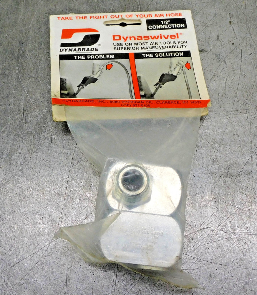 Dynabrade 95462 Aluminum Dynaswivel Air Line Connector 1/2" NPT