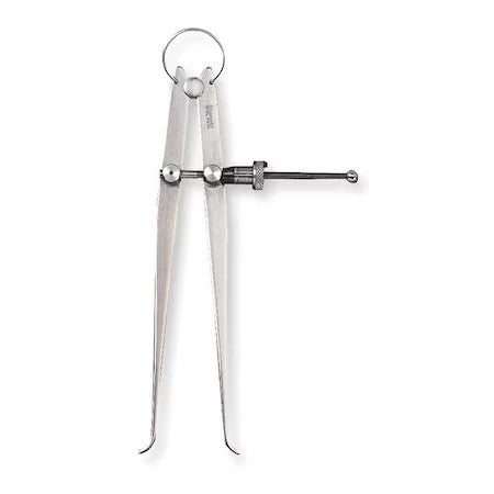 Starrett 73A-8 Inside Spring Caliper,8 In,Solid