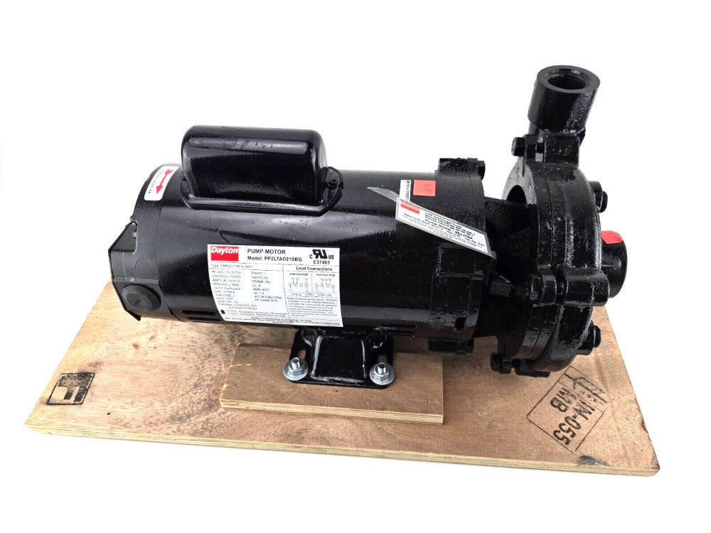 Dayton 55JJ70 Straight Centrifugal High Head Pump 1 HP 115/230V 60Hz 1" Intake
