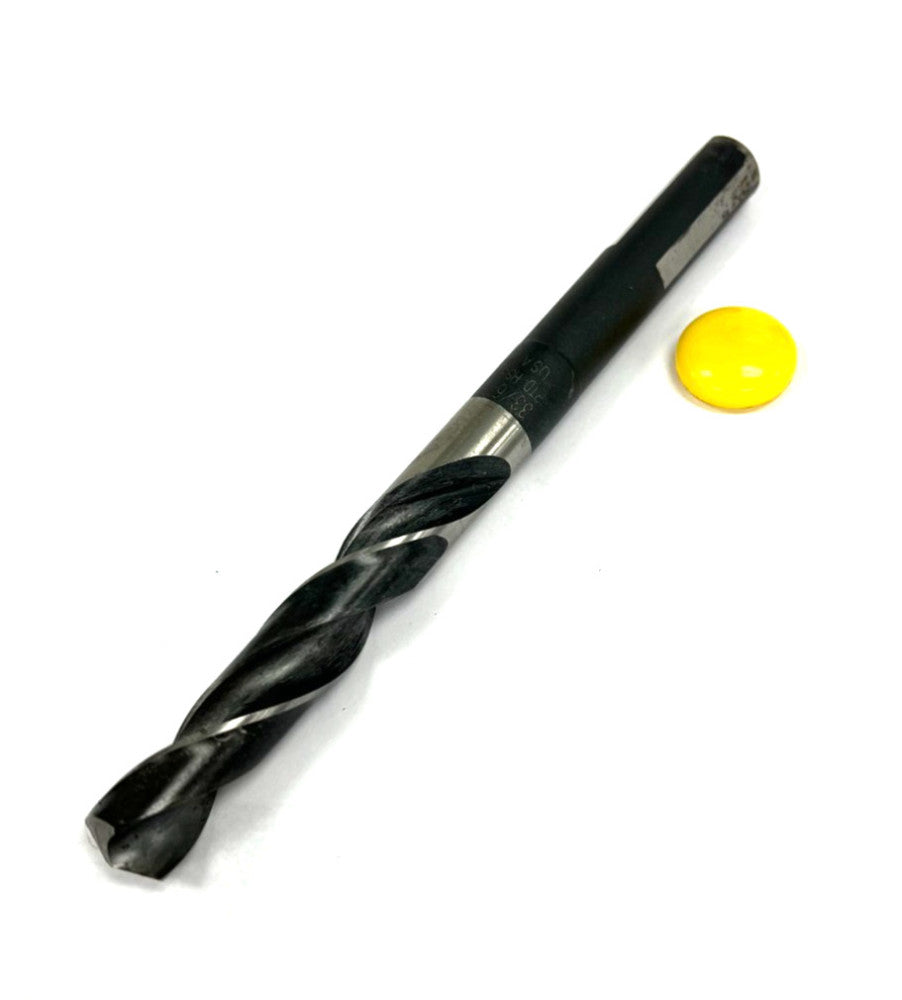 DRILL BIT CUT DIA 33/64" FLUTE LENGTH 3" SHANK DIA 1/2" HIGH SPEED STEEL OAL 6"