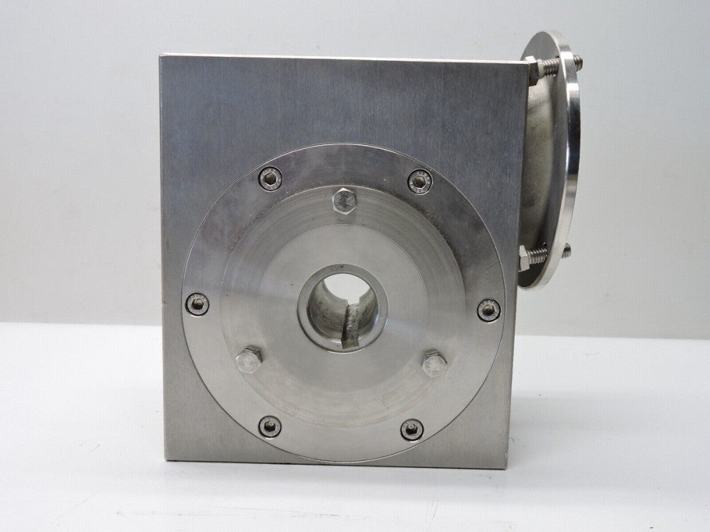 CLEAN-GEARTECH STAINLESS STEEL WORM GEARBOX – I85 (R = 1/96, DIA: 1.5) - NOB NEW
