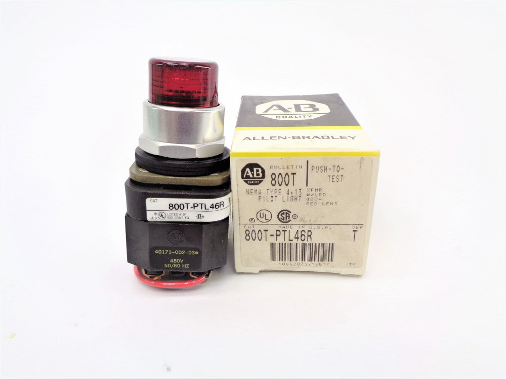 ALLEN BRADLEY 800T-PTL46R SER.T (BK/YL) NSMP