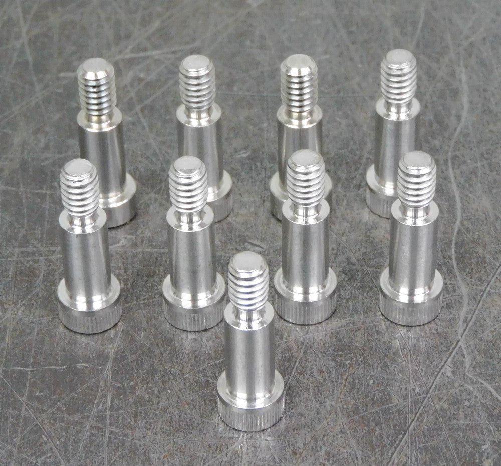 Unbranded Stainless Steel Hex Socket Shoulder 5/16"-18  5/8 Lot of Nine (9)