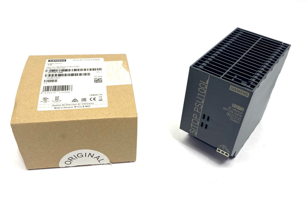 Siemens 6EP1334-1LB00 SITOP PSU100L Power Supply 120/230VAC 4.1/2.0A  24VDC 10A