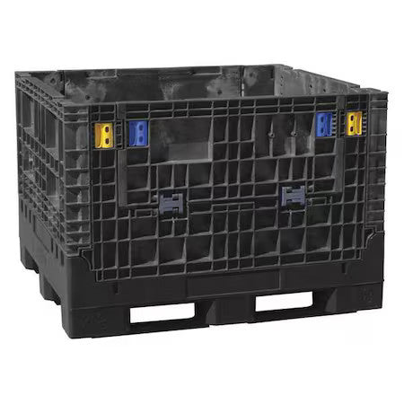 Buckhorn Bn4845512010000 Extra Duty Box Collapsible Bulk Container, 47 Cu Ft,