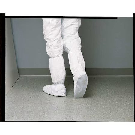 Dupont Ic444swhlg02000b Disposable Boot Covers, L, Tyvek(R) Isoclean(R),