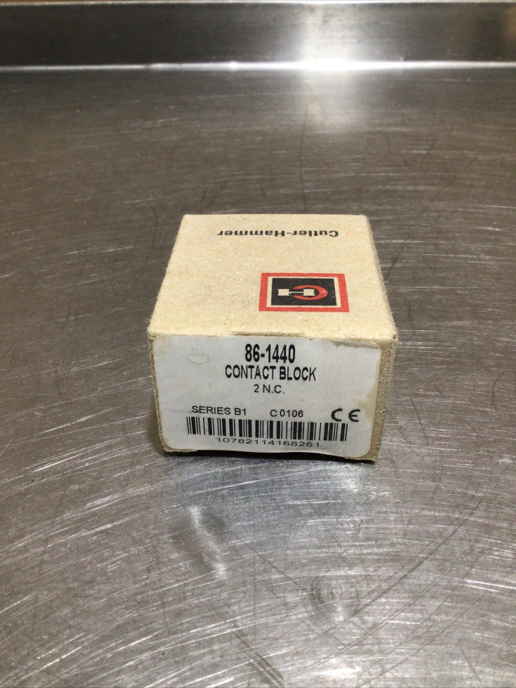 Cutler Hammer 86-1440 Contact Block, NOS Surplus