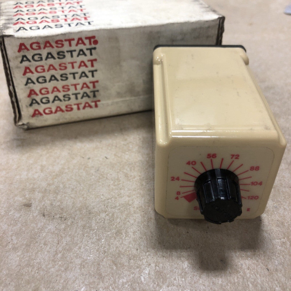 Agastat SCBRX012XXAEXA Time Delay Relay 120V AC/DC