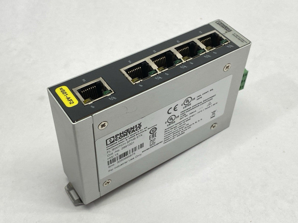 Phoenix Contact FL SWITCH SFNB 5TX Industrial Ethernet Switch 5-Port 2891001