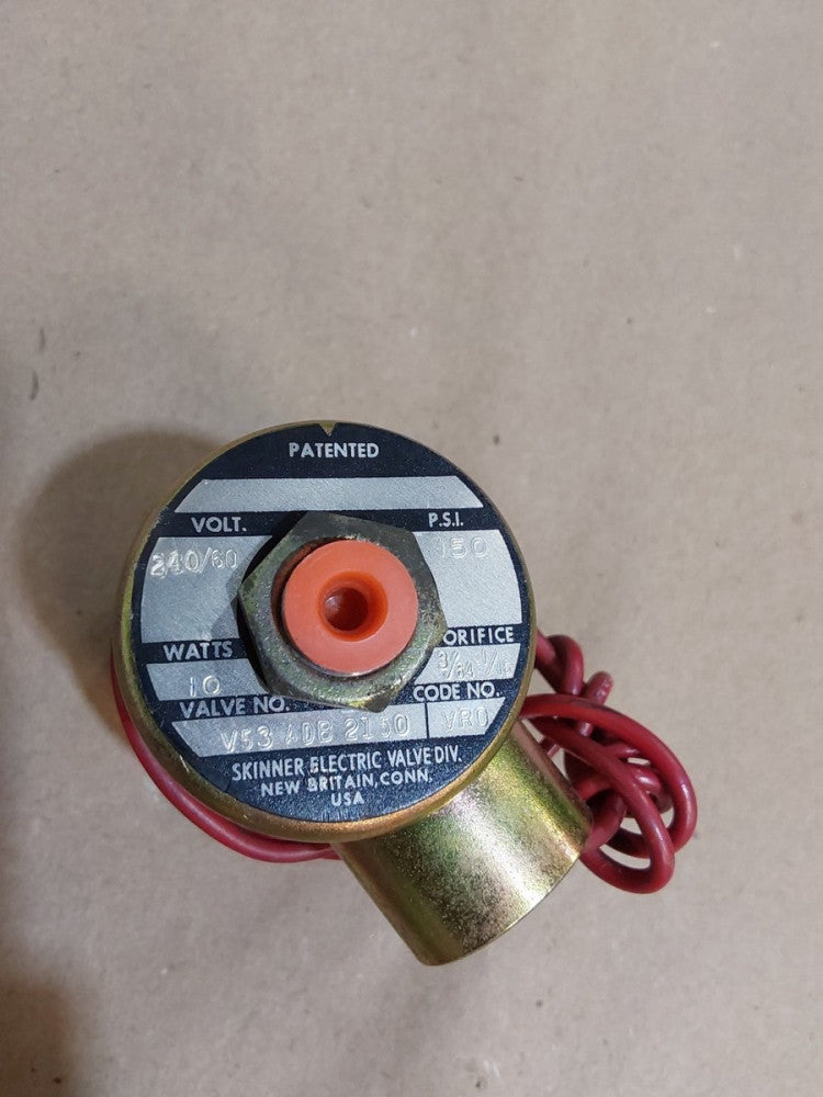 SKINNER V53 ADB 2150 240/60 Volts 150psi Orfice 3/64-1/16