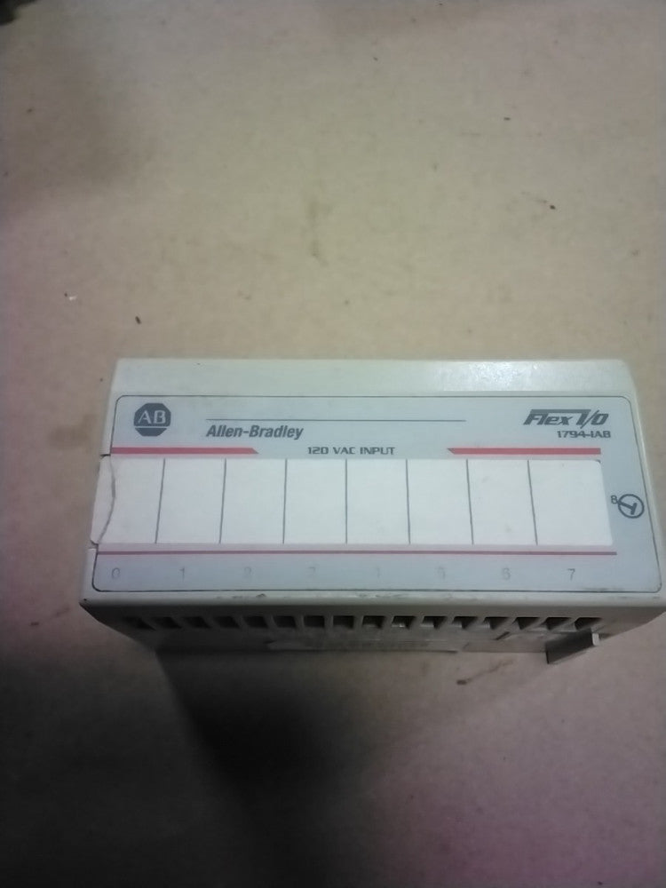 ALLEN-BRADLEY 1794-IAB/A 120VAC INPUT FLEX I/O MODULE 96163072