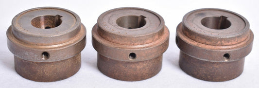 3 Count Rexnord 1" Straight Bore Hubs 4 SHSB STD 4SHSB1