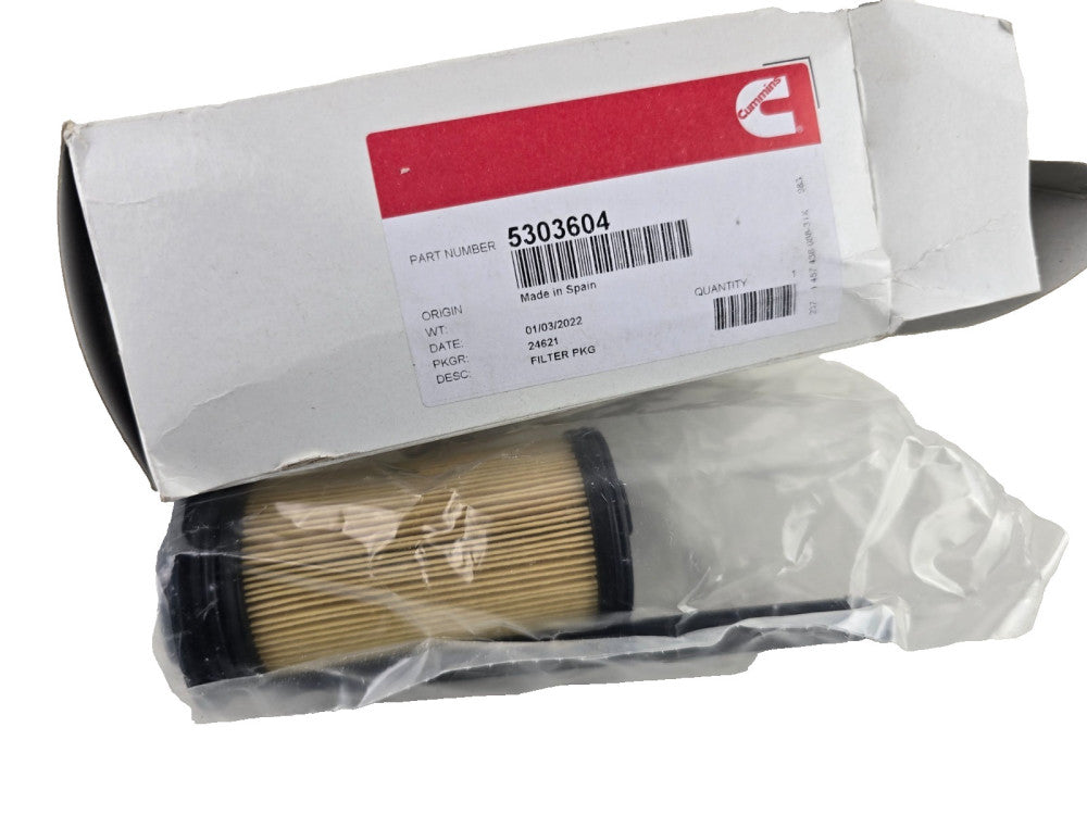 Genuine Cummins DEF Filter Kit 5303604 UF101 EPA13 15L ISX QSX