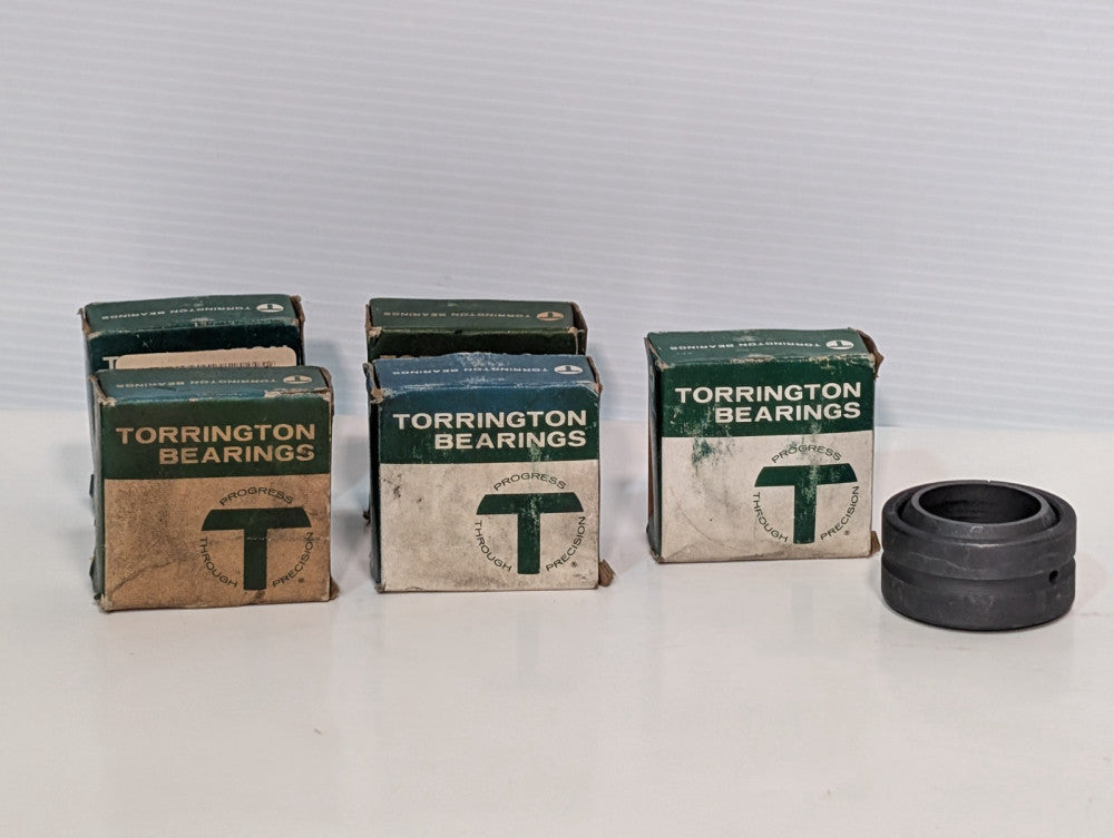 Lot of 5: Torrington 13SF22 industrial radial spherical plain bearings, Type SF