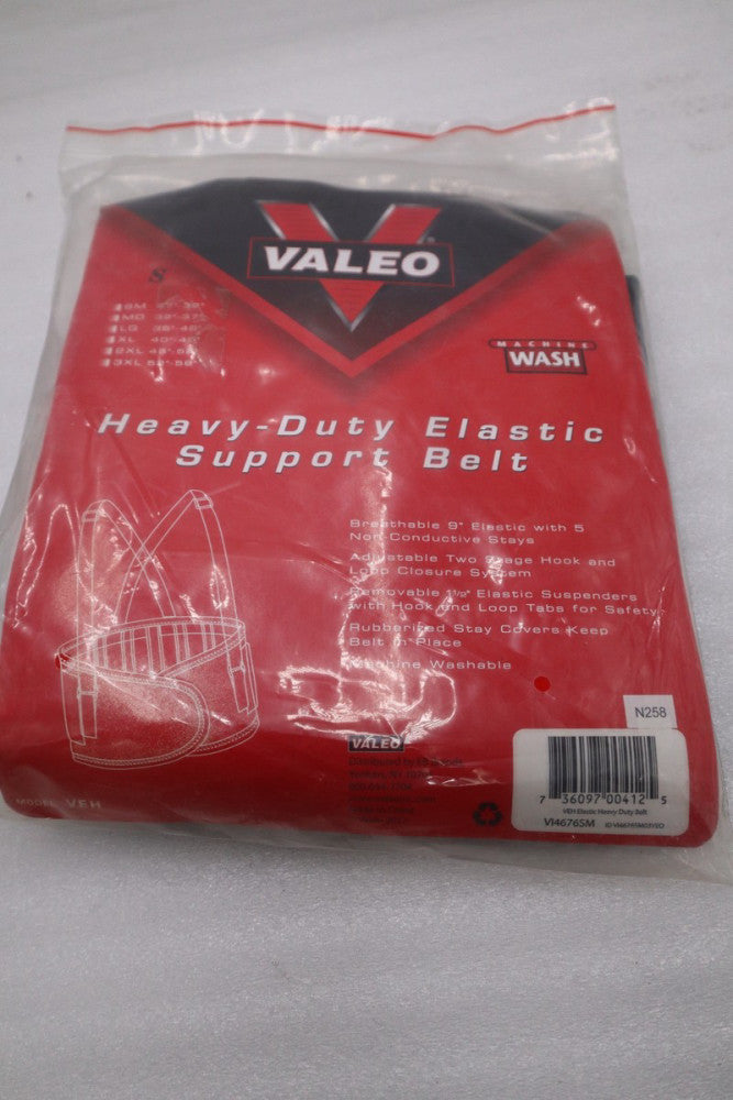 LOT OF 3 - Valeo Small  27-32"  VEH Heavy-Duty Elastic Support Belt  STOCK H646A