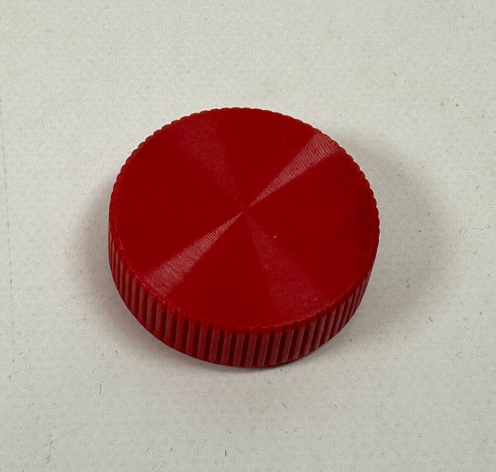 Shear Loc Thumb Screw Knobs 98-904 RED 1/4" Round 1" dia. (Box of 25)