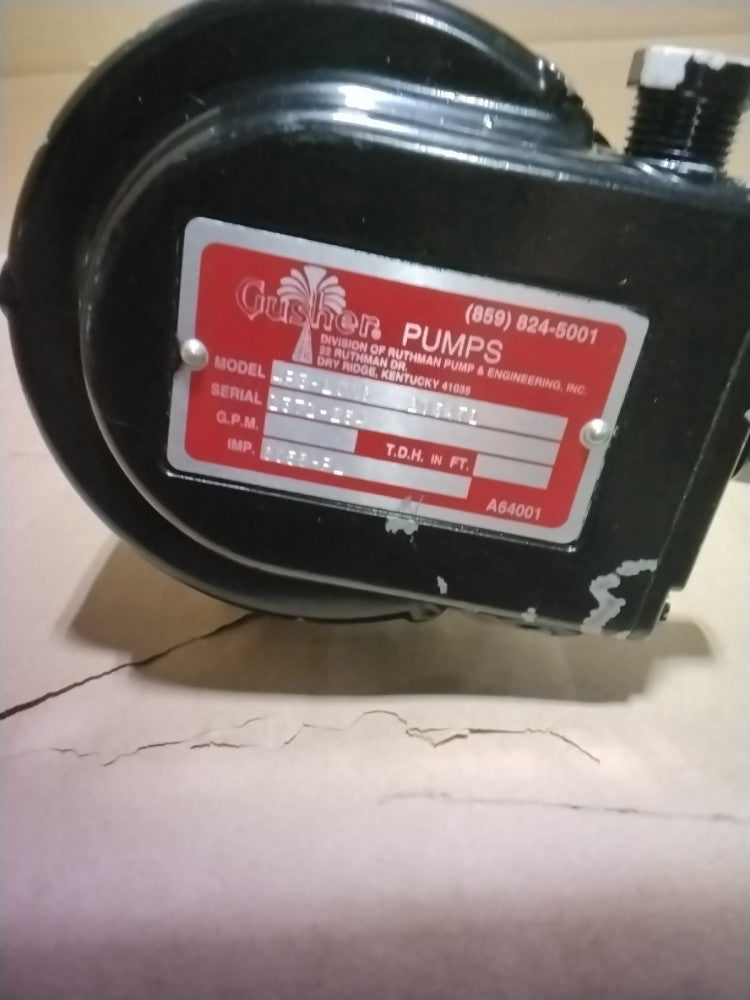 NEW Open Box GUSHER UL-LONG PUMP 1/4HP 230/460V COOLANT PUMP