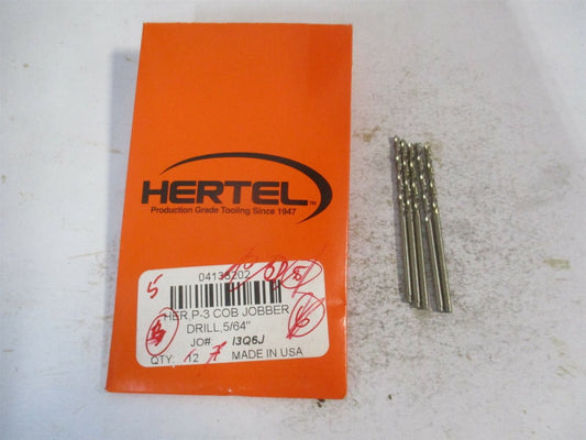 (04138202) 5/64" x 1" x 2" OAL 135° Cobalt RH Tapered Jobber Drill - Pack of 5 