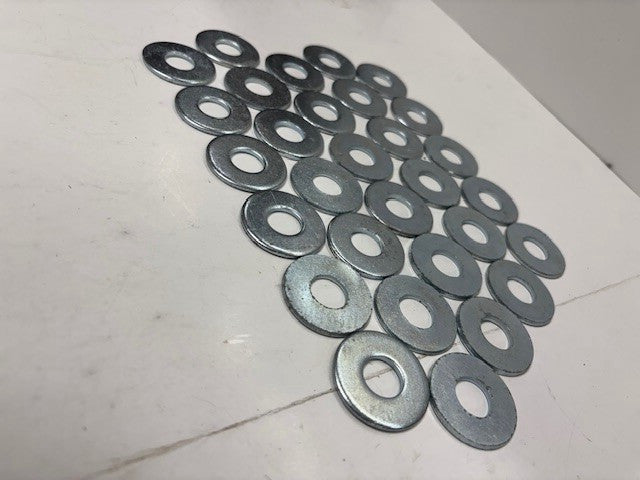 WASHERS  1 3/8" X 7/8"  (LOT OF 30)