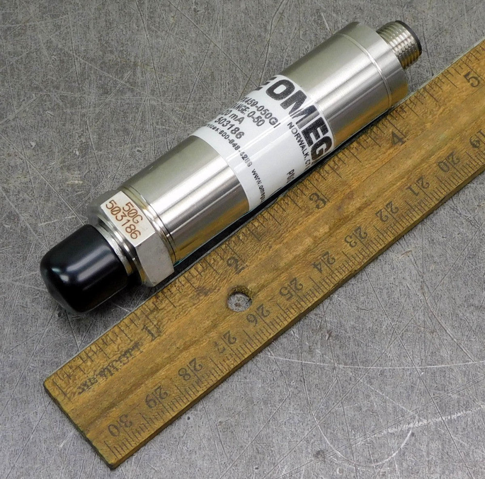 Omega PX459-050GI High Accuracy Pressure Transducer 50 PSI 4-20mA