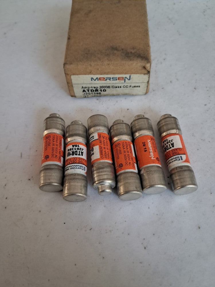 Pack of 6 Mersen ATDR1 1A 600Vac Fuse