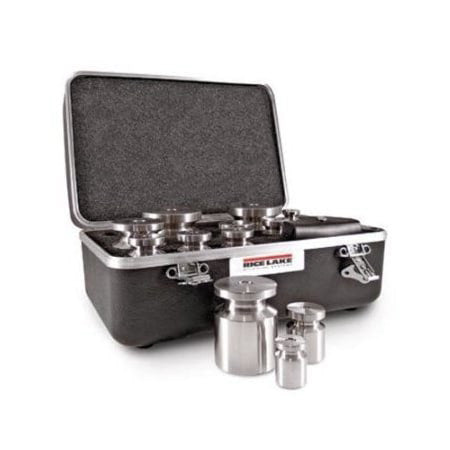 Rice Lake Weighing Systems 12537 Calibration Weight Set,5000G To 1Mg Mass
