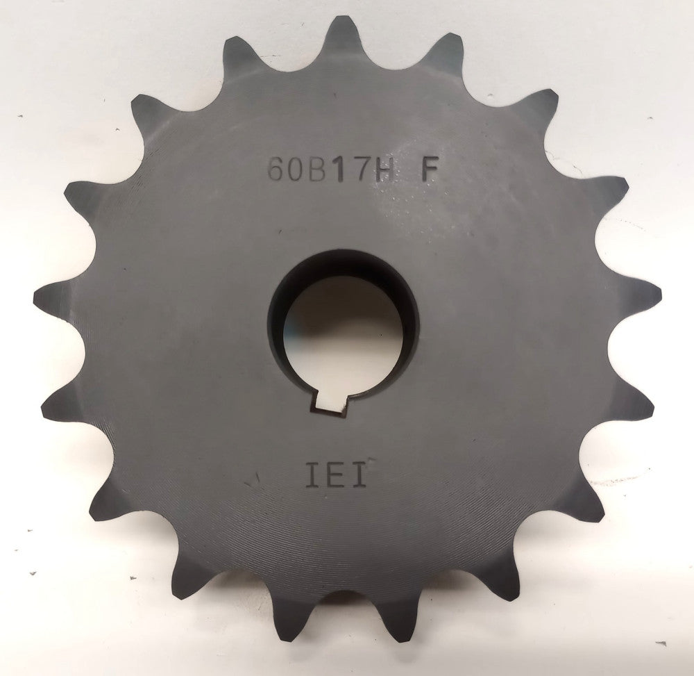 IEI 60B17H F 1 Hardened 17T 1" Keyed Bore Sprocket 4-3/8" OD 60B17HF1
