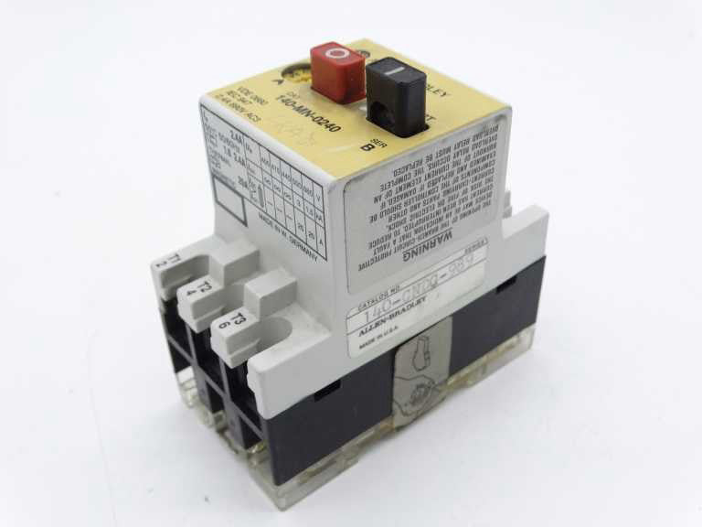ALLEN BRADLEY 140-MN-0240 SERIES B MOTOR STARTER