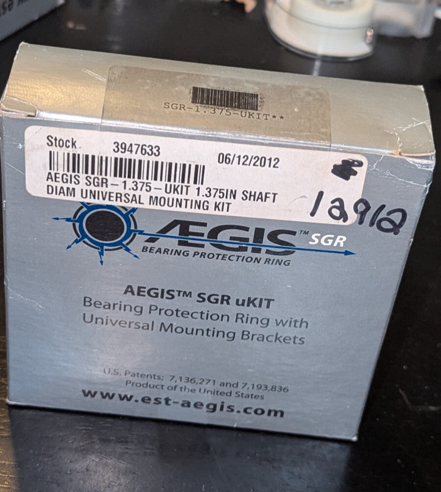 AEGIS SGR BEARING PROTECTION RING W/ MOUNTING BRACKETS SGR-1.375-UKIT NIB