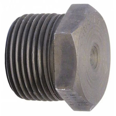 Anvil 0361314404 Hex Head Plug Hex Head Plug, 3" Pipe, Mnpt, Black Forged