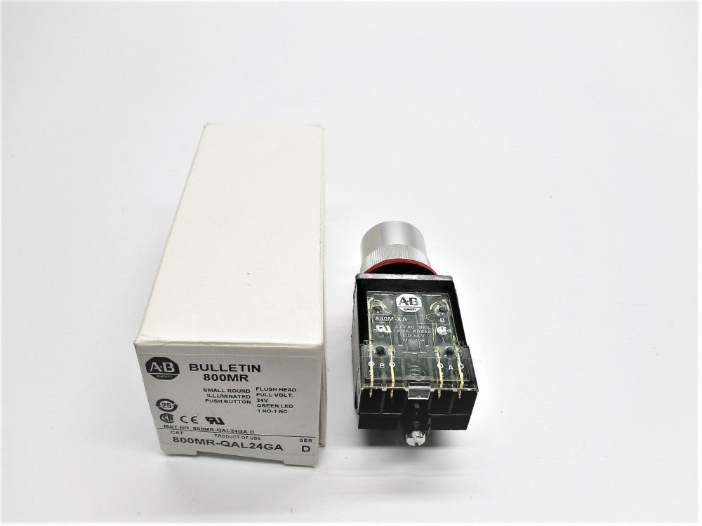ALLEN BRADLEY 800MR-QAL24GA SER. D (WH) NSMP
