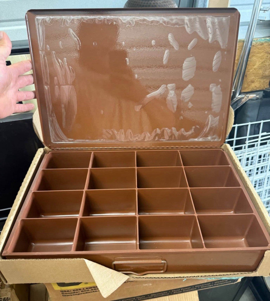 Lawson Products Metal Drawer Parts Storage Organizer  read Description