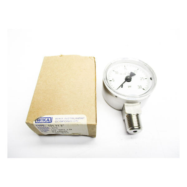 WIKA 131.11 9118039 30PSI 2" NSMP