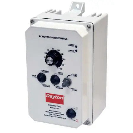Dayton 13E633 Variable Freq Drive,1Hp,120/208-240V