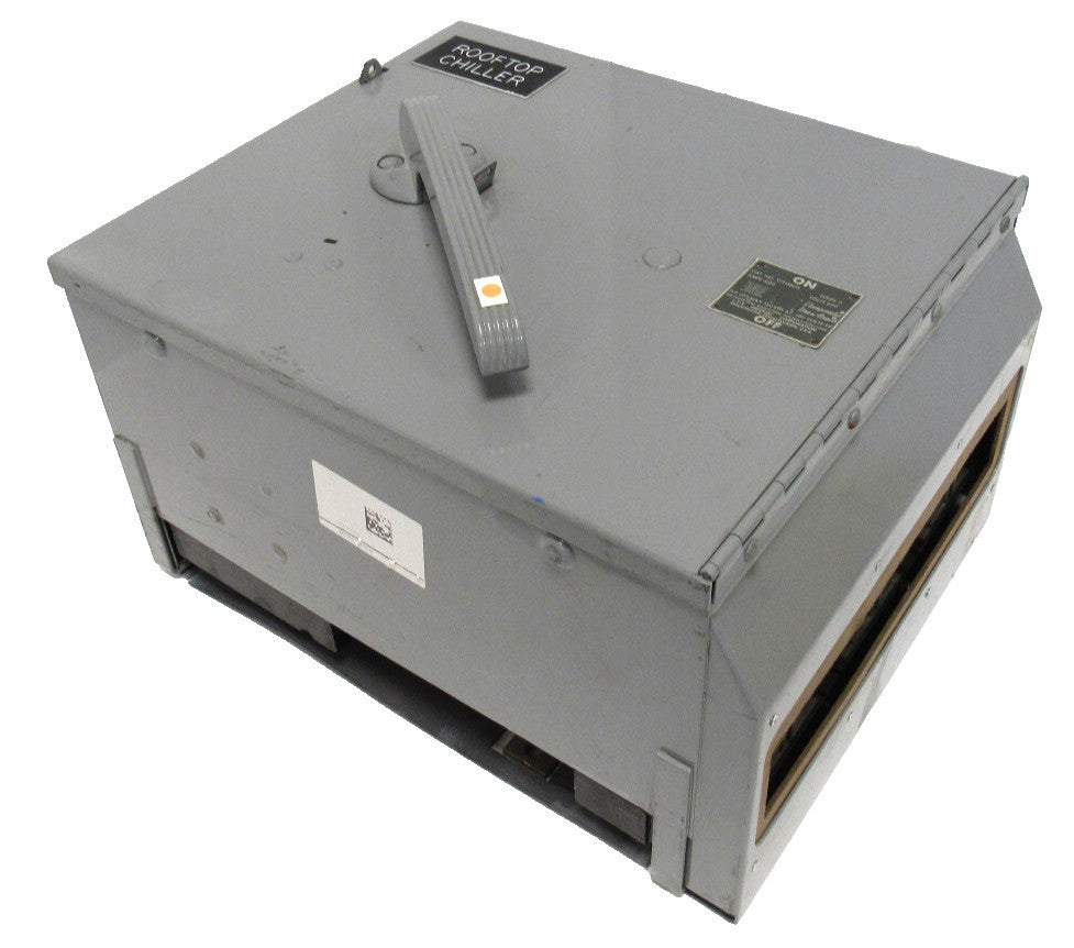 USED SIEMENS V7H3606-U DISCONNECT SWITCH 600A 600V 3P V7H3606U