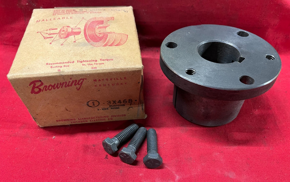 BROWNING 3X468 SPLIT TAPER BUSHING BORE: 1-7/16" WITH 3 SCREWS