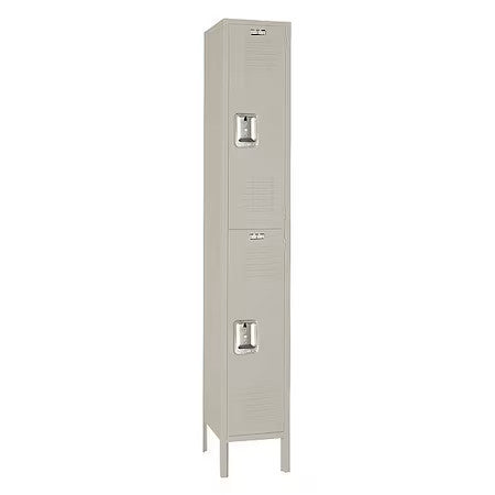 Lyon 7Gc5242su Wardrobe Locker, (1) Wide, (2) Tier, Steel, Powder Coated