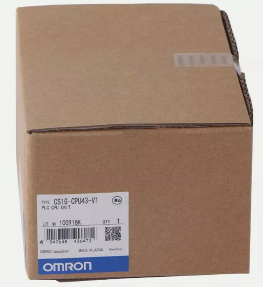 One Brand New OMRON PLC CS1G-CPU43-V1
