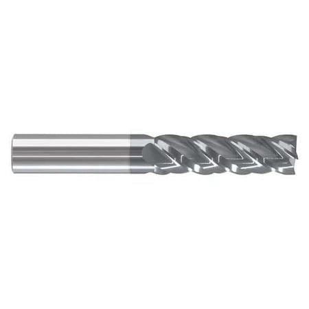 Zoro Select 284-000125 End Mill,1/4 In.4 Flutes,Mlt
