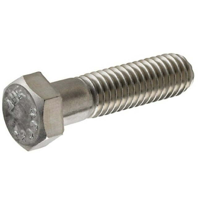 Hillman 881777 Stainless Steel Hex Cap Screw 3/8-16 x 4 Coarse Thread (3 Count)