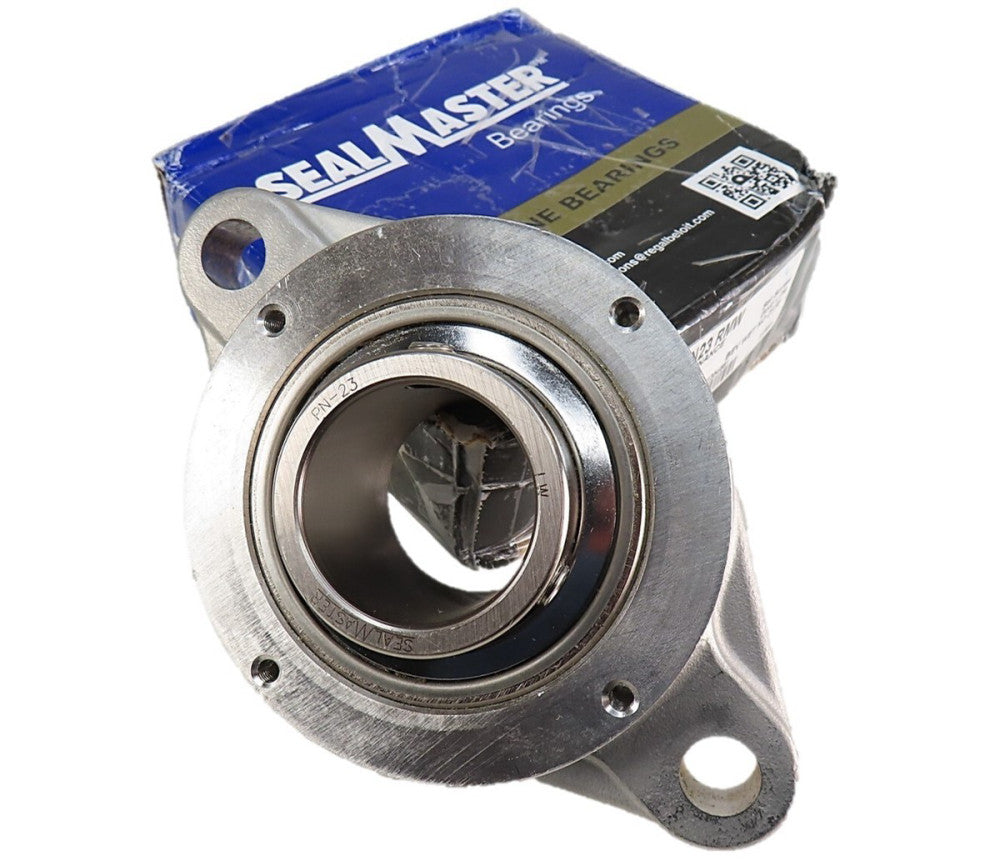 Sealmaster CRBFTS-PN23 RMW Stainless Steel Two Bolt Flange 1-7/16" 713536 NIB