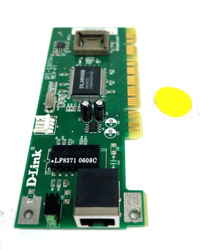 D-LINK DFE-530TX+ REV-F1 ETHERNET CARD 10/100MPS OAL 4-3/4"