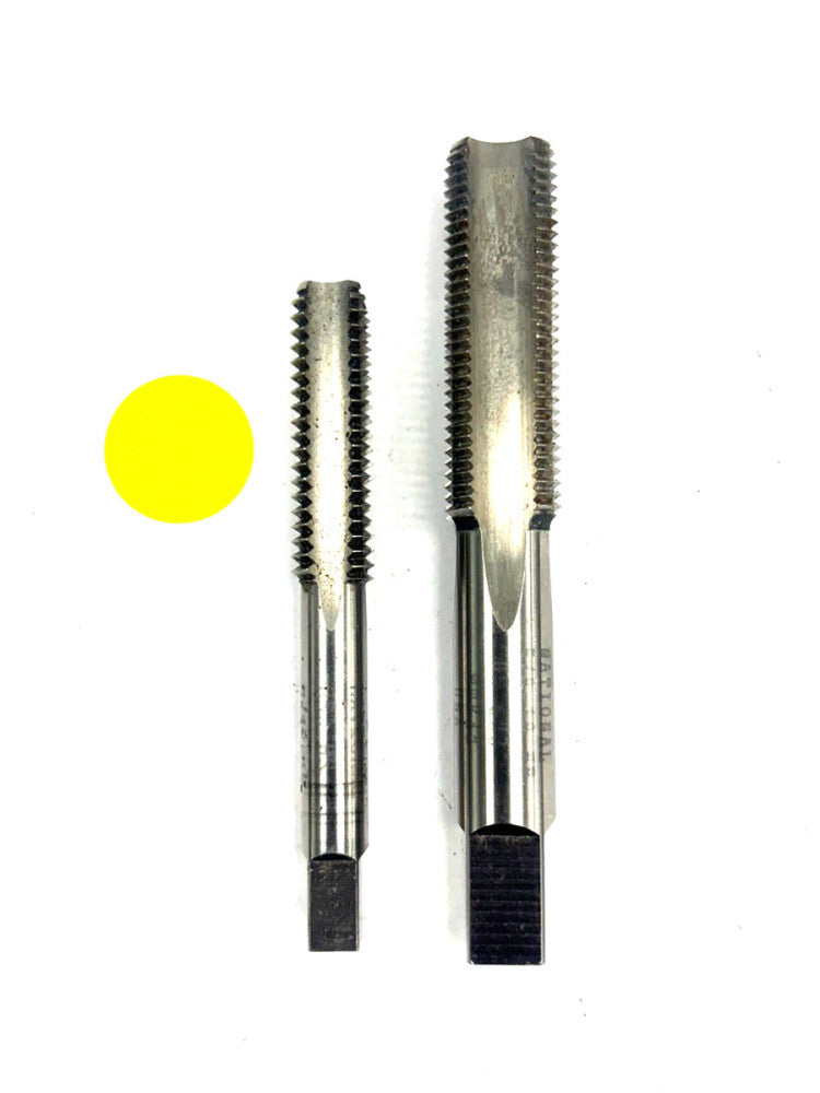 NATIONAL PLUG TAPS SIZE 5/8"-18 AND 7/16"-14 LOT OF 2