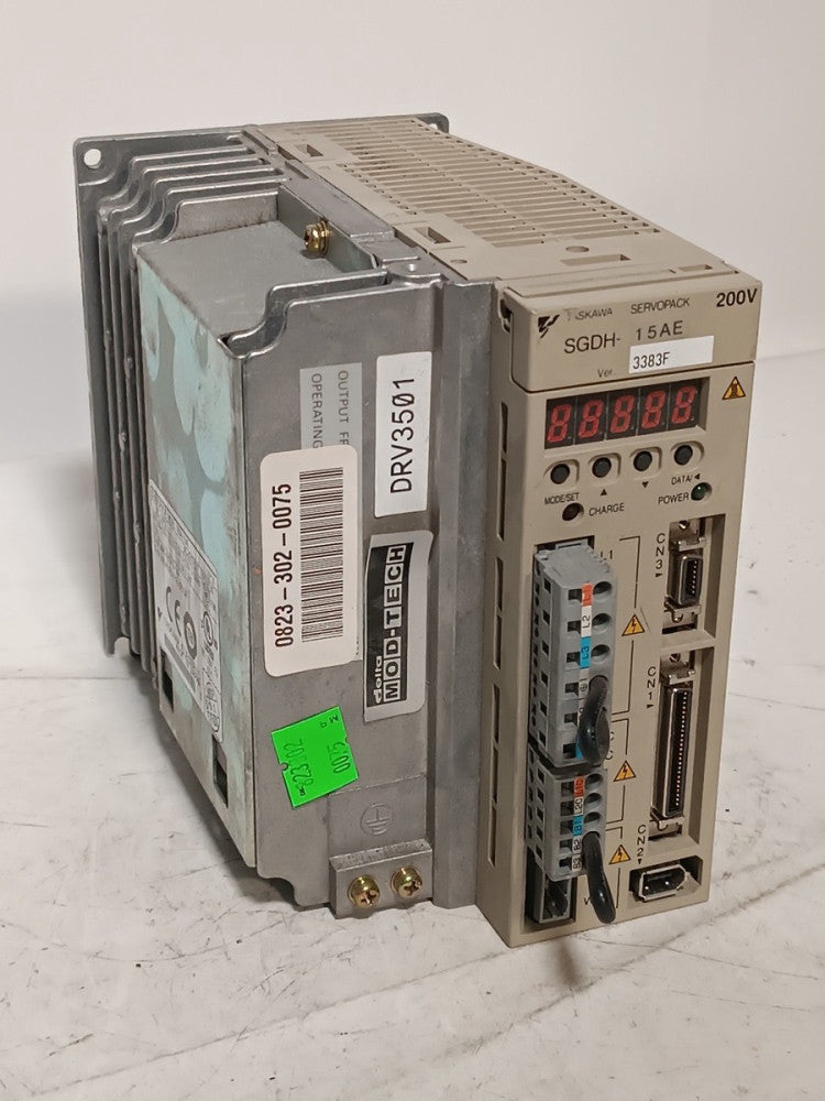 Yaskawa SGDH-15AE Servopack Servo Amplifier Servo Drive Control 1.5KW 200-230V