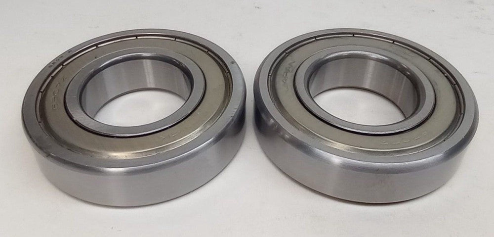 NSK 6207ZZ Ball Bearing Deep Groove 35X72X17mm Double Shielded (Pack of 2)